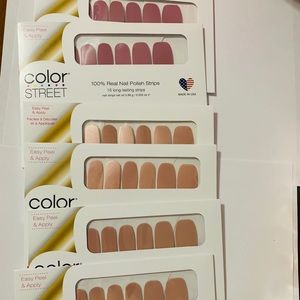 6 sets Color Street nails